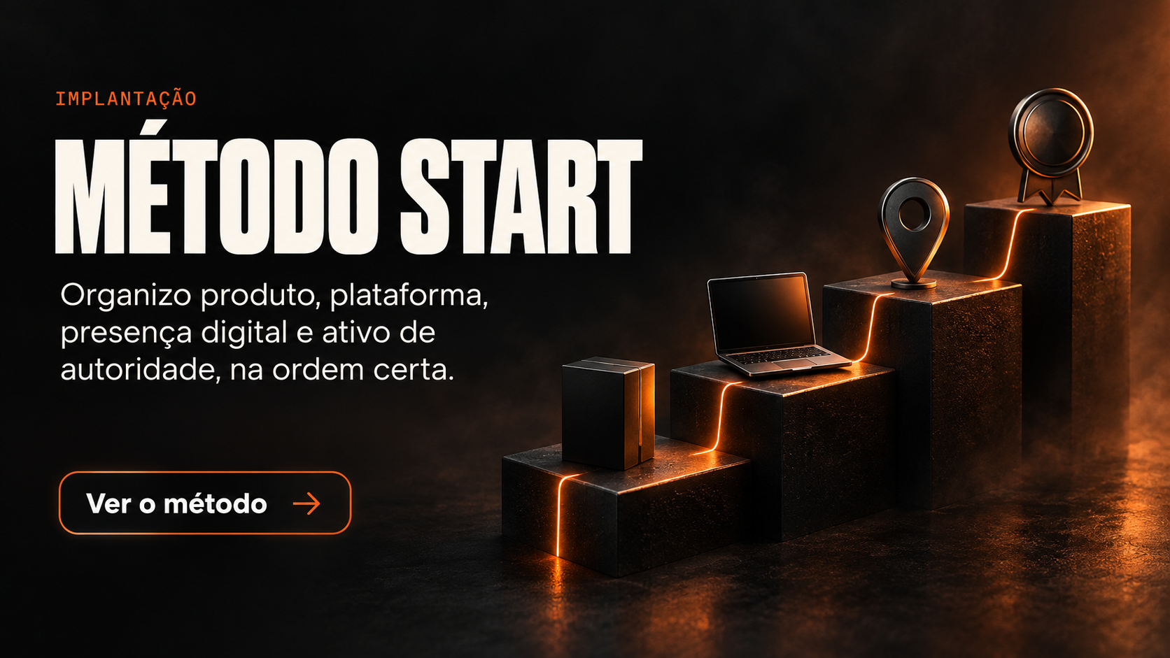 Método START: organizo produto, plataforma, presença digital e ativo de autoridade