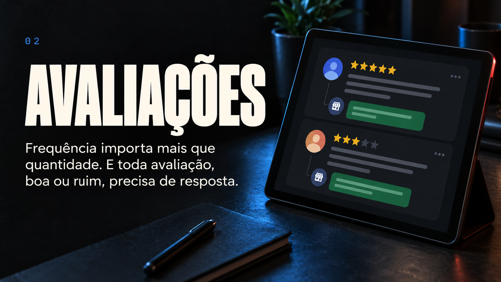 Avaliações: frequência importa mais que quantidade, toda avaliação precisa de resposta